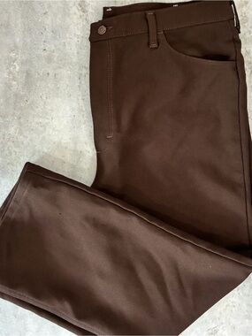 Wranglers Men's Dark Brown Chinos